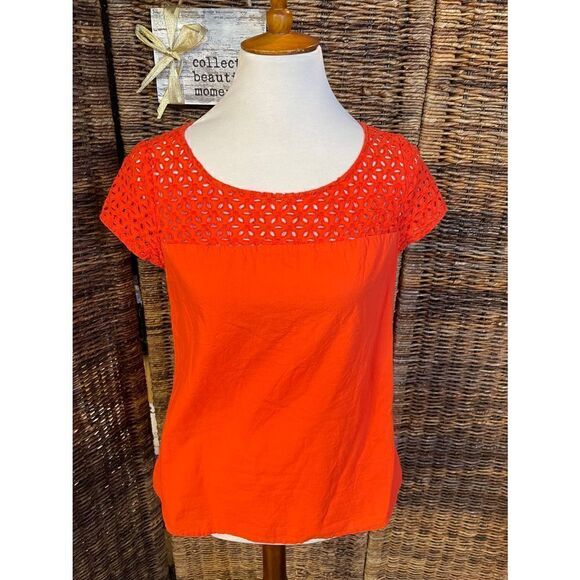 LOFT! Short Sleeve Blouse XS - Picture 6 of 9